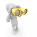 Bild_mietnomadenversicherung figur mit fernglas